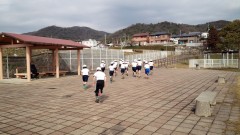 マラソン大会4年男子