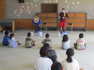 実演１の様子