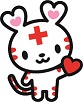 日本赤十字社キャラクター　ハートラちゃん