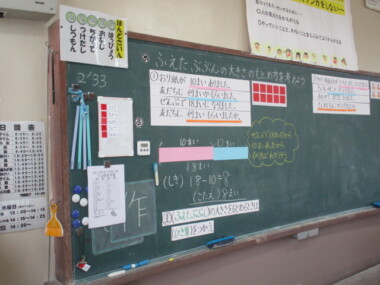 研究授業~図をつかって考えよう~(2年生) – 和歌山市立 楠見西小学校