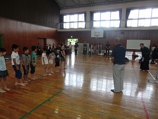 剣道教室 和歌山市立 中之島小学校