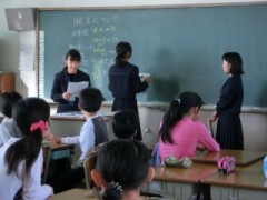 西脇中学校税の授業