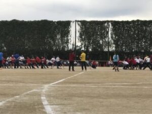 ブロック対抗綱引き