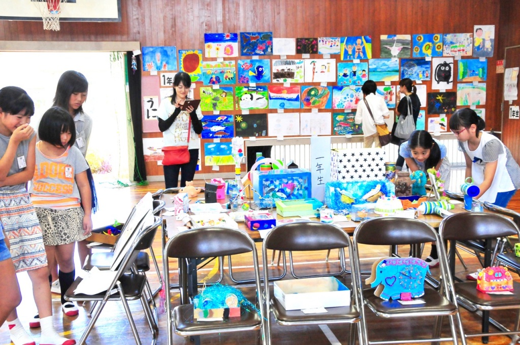 力作いっぱいー夏休み作品展 和歌山市立 新南小学校 Shinnan Elementary School